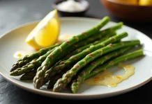 Quelle cuisson privilégier pour des asperges congelées ?